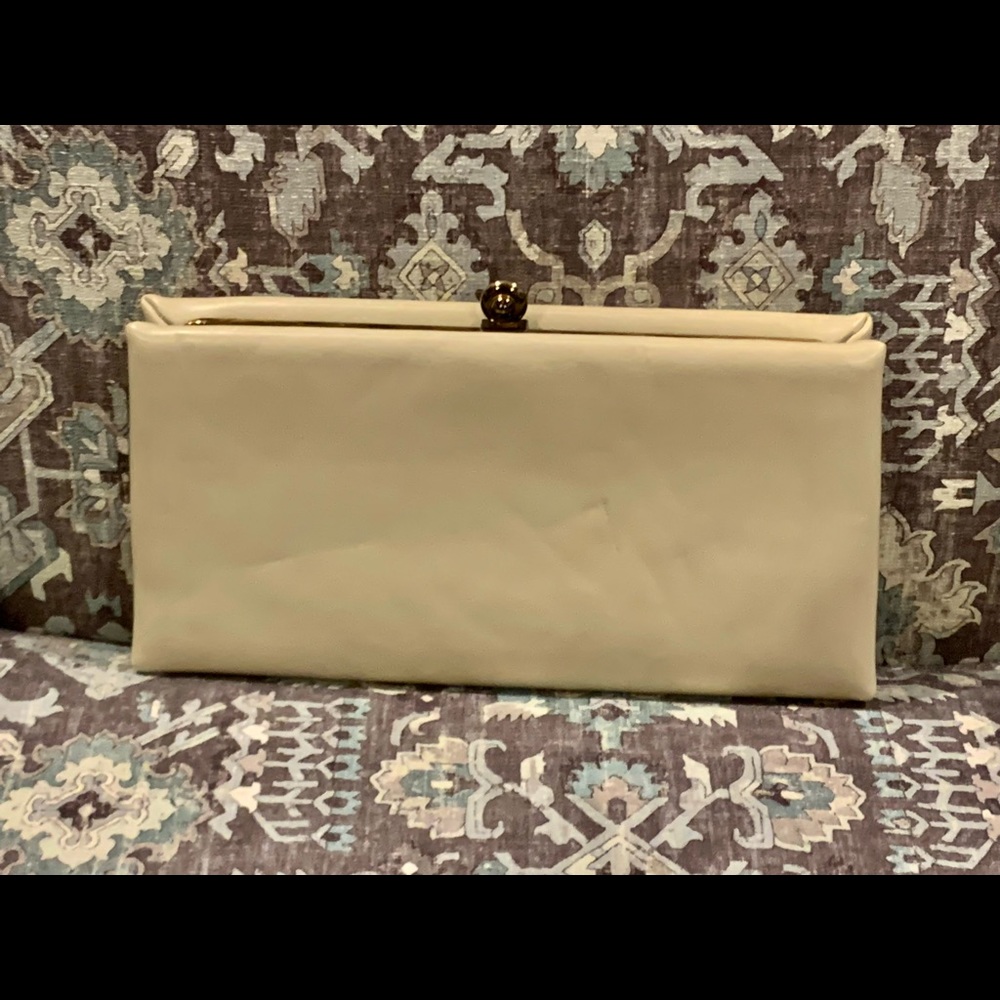 Vintage “After Five” clutch beige convertible purse